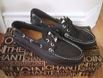 NEW Women's Black CHANT 8.5 M casual boat shoes