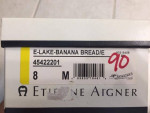 NEW - Ladies Etienne Aigner Boat Lake Shoes - Size 8M