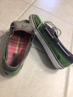 Ladies Sperry Top Sider Nautical Boat Shoes - Size 9M