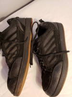 Shoes Men's/Youth size 12 Black (Flat tread, good for Skateboarding)