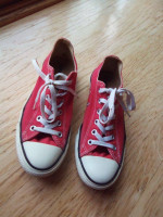 Red Converse Chuck Taylor Shoes