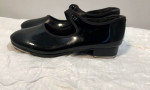 Like New, Little Girls Black Tap Shoes, Various Sizes