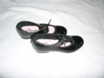 Like New, Little Girls Black Tap Shoes, Various Sizes