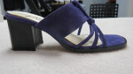Newport News Easy Style Purple Suede Shoes Size 7