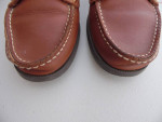Ladies Vintage 1970's Bass Leather Boat/Loafer Shoes