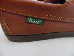 Ladies Vintage 1970's Bass Leather Boat/Loafer Shoes