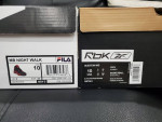 Size 10 - 2 Pairs Reebok & Fila Shoes