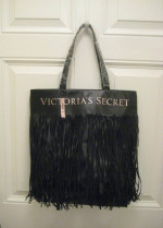Victoria's Secret Fringed Tote Bag (New)