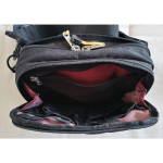 Vtg REI Multi-Pocket Shoulder Waist Hip Day Pack Belt Bag, Black