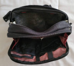 Vtg REI Multi-Pocket Shoulder Waist Hip Day Pack Belt Bag, Black