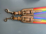 Coach Pride Rowan Satchel Purse Bag Rainbow