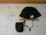 Tophope Women's Outdoor Bucket/Sun Hat W/Carrying Bag, Black, New