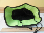 Tophope Women's Outdoor Bucket/Sun Hat W/Carrying Bag, Black, New