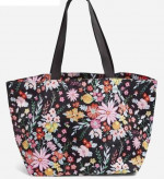 Vera Bradley Factory Style Large Family Tote Bag Lighten Up Tangerine