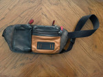 Coach NY Leather Rider Belt Bag, Luichiny Platform Sandal, BJJ Jeans