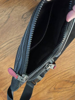 Coach NY Leather Rider Belt Bag, Luichiny Platform Sandal, BJJ Jeans