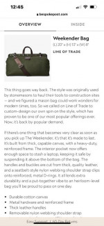 Olive mens Duffle Bag