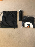 Gatorade T-shirt, Water Bottle and Drawstring Bag