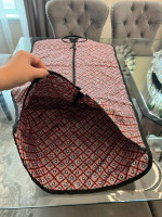 Vera Bradley Garment Bag NylonPolyester Floral Long Hanging Clothes Su