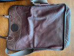 Duluth pack leather book bag