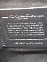lARGE COACH BAG