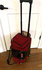 Vintage Brighton Roller Bag