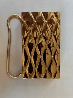 Vintage 50s Metal Hand Bag by the Evans Company