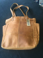 New Lifetime Leather Tote bag with tag