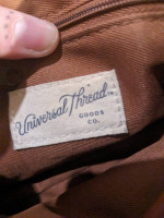 Faux Leather Side Bag Purse