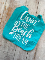 Teal Beach Bag