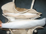 Authentic Bulgari Twist Bag Pony/Patent Beige