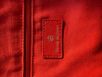 Red Leather Tote Bag