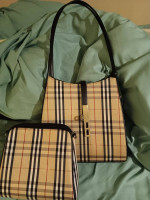 Coach Purse and Makeup Bag.