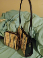 Coach Purse and Makeup Bag.