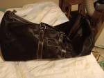 Coach Gym Bag. Dark Chocolate in color. Like New.
