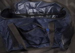 Blue Canvas Duffle Bag
