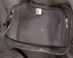 Black Canvas Travel Bag