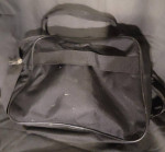 Black Canvas Travel Bag