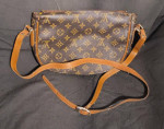 Dark Brown and Light Brown LV Bag Small