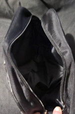 Black Georgio Armani Make Up Bag