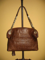 Louis Vuitton Embossed Leather Bag