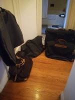 Brics, Ghurka Luggage Travel Suit Bag Weekender