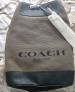 OD Green Coach Boots & Bag/Brand New