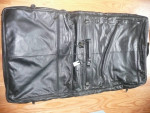 London Fog Garment Bag - Leather - New