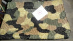 Tiana Handmade Beaded Camo Clutch Bag