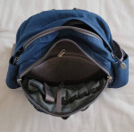 REI Multi-Pocket Shoulder Waist Hip Pack Belt Bag, Blue