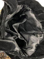 REDUCED! Brand New! Beaded Evening Bag with Velvet or Shoulder Strap