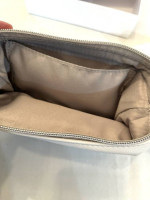 White Summer/Bridal Travel Bag w/Swarovski Crystals