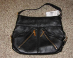 Brand New Michael Kors Black Large Leather Shoulder Bag.
