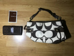 Coach bag handbag purse with matching wallet
